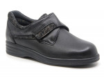 Chaussures confort en cuir à velcros imprimé - Mabel Shoes