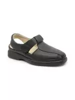 Sandales confort en cuir à velcros - Mabel Shoes