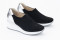 Baskets confortables en lycra élastique - Noir - Lince