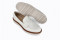 Mocassins en cuir - Blanc - Lince