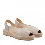 Espadrilles ouvertes à élastiques - Castell Menorca