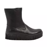 Bottines plateforme en cuir - art
