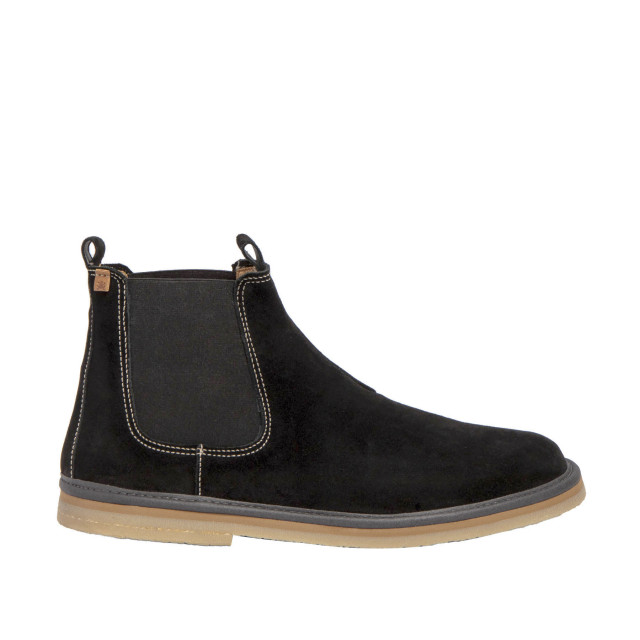 Bottines plates chelsea boots - Noir - El naturalista