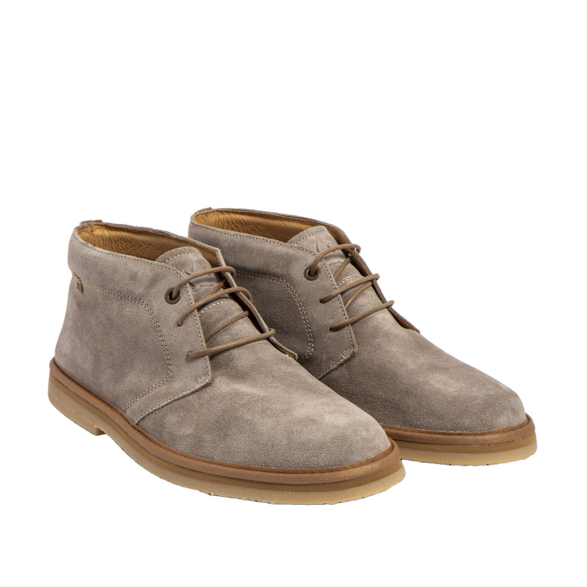 Derbies chics en daim - Beige - El naturalista