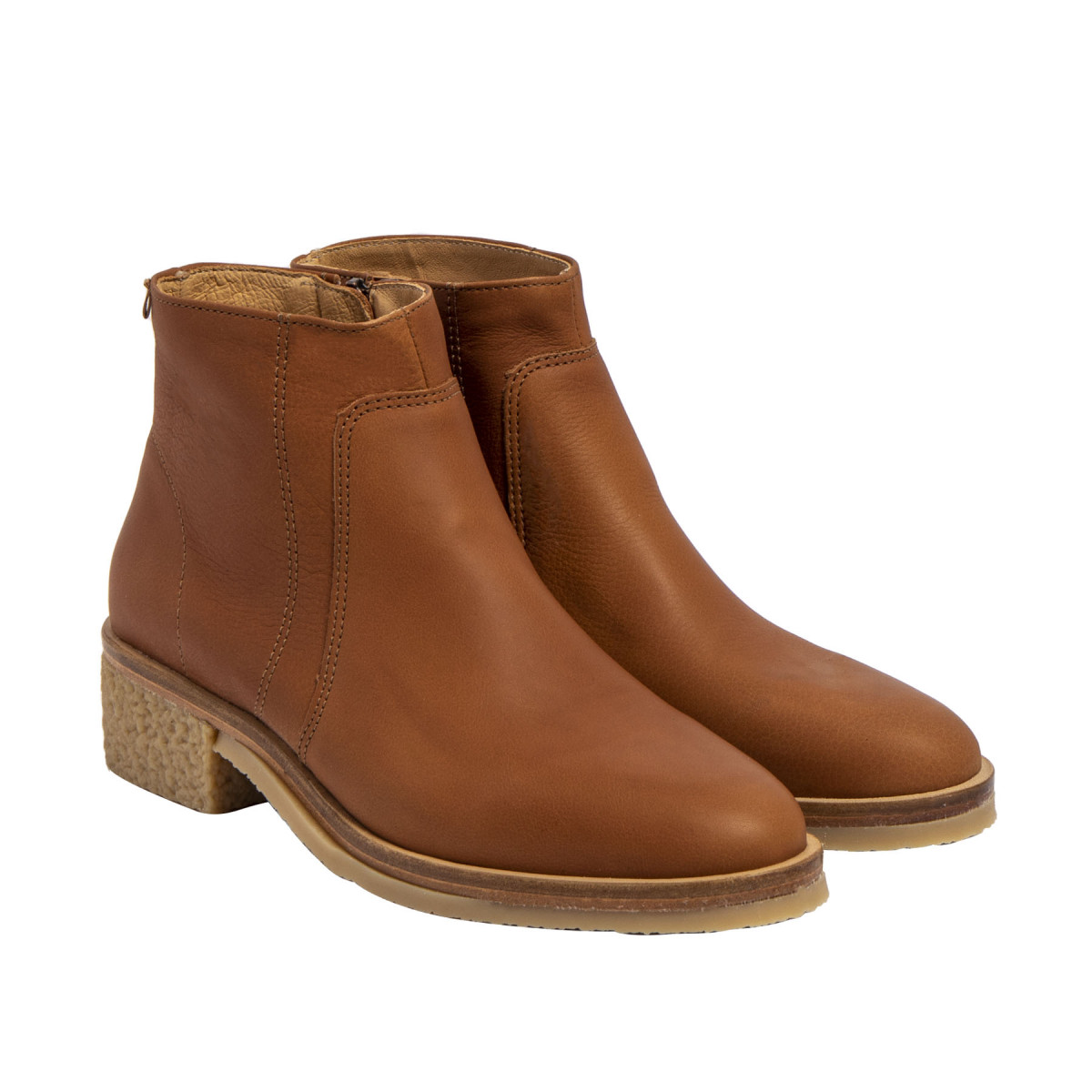 Bottines basses en cuir - Marron - El naturalista