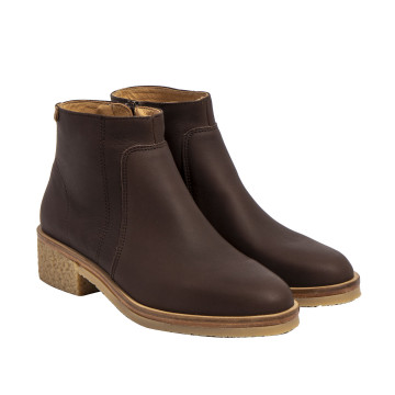 Bottines basses en cuir - Marron - El naturalista