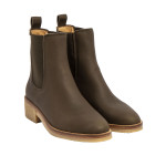 Bottines chelsea en cuir chics - Vert - El naturalista