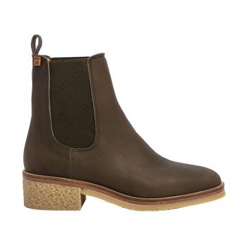 Bottines chelsea en cuir chics - Vert - El naturalista