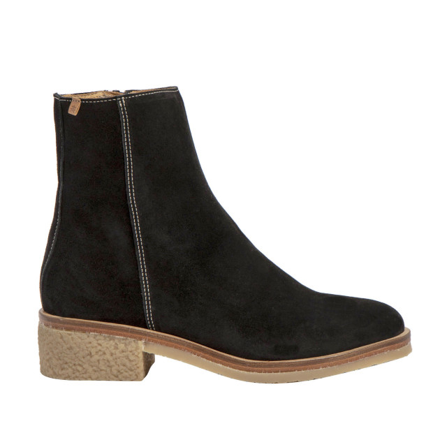 Bottines en daim chics - Noir - El naturalista