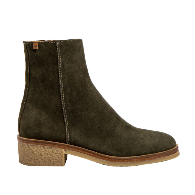 Bottines en daim chics - Vert - El naturalista