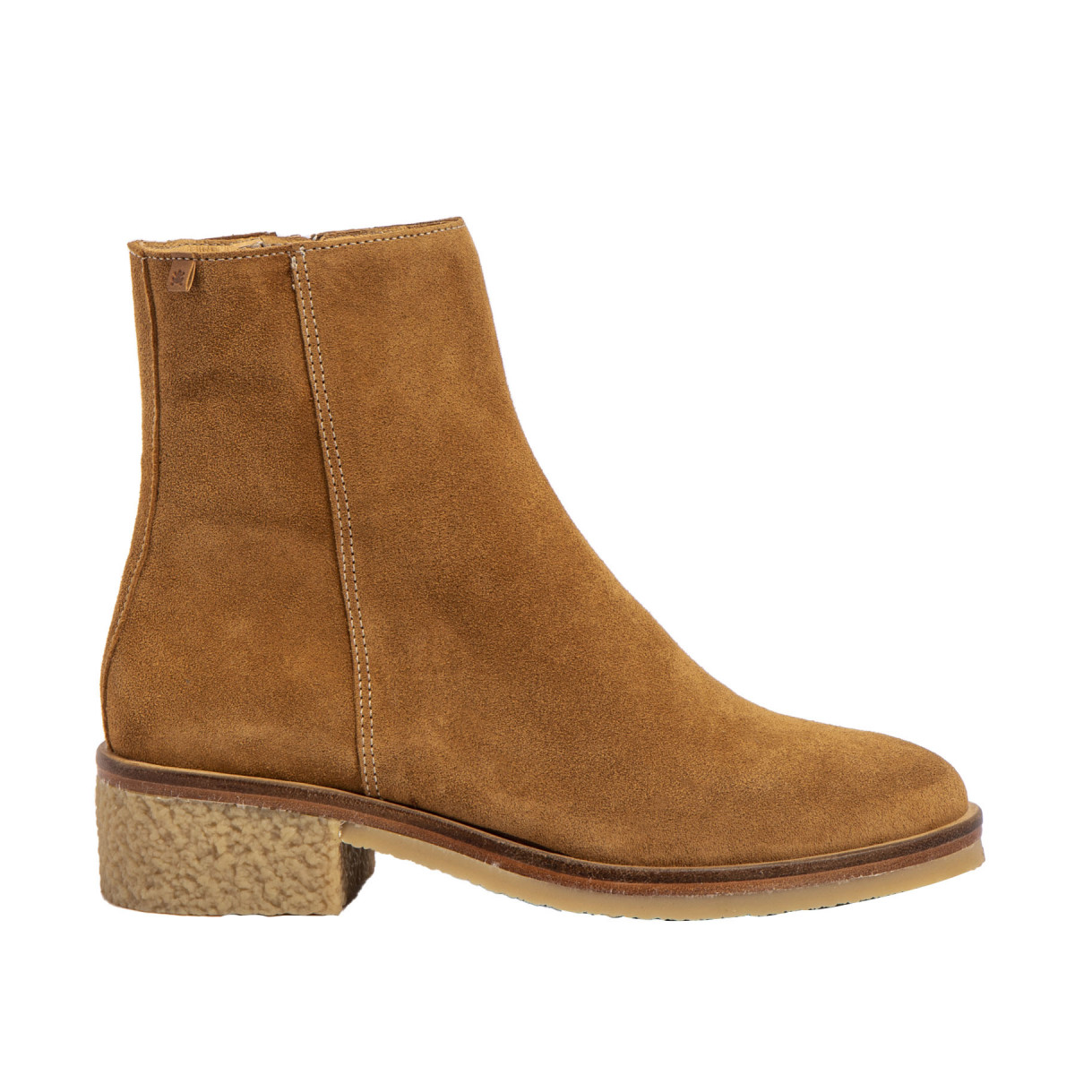 Bottines en daim chics - Marron - El naturalista