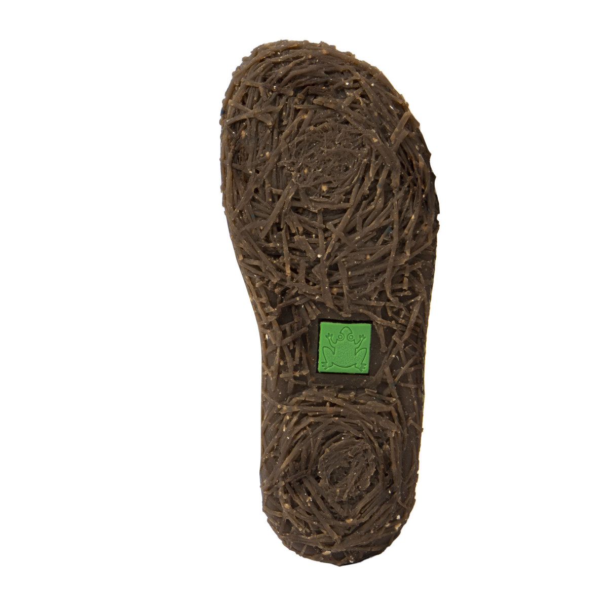 Bottines à lacets en cuir brossé - Vert - El naturalista