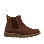 Bottines chelsea basses en cuir - Marron - El naturalista