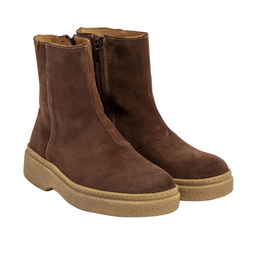 Bottines en daim - Marron - El naturalista