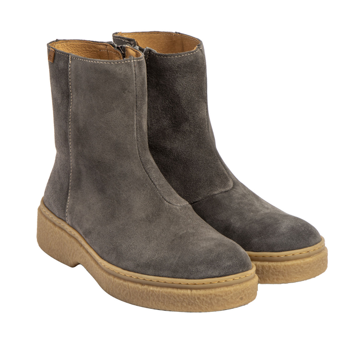 Bottines en daim - Gris - El naturalista