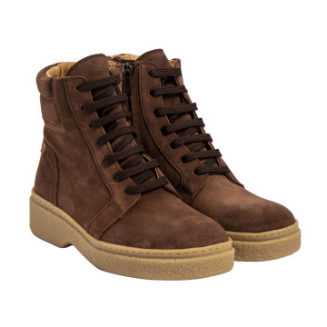 Bottines en daim type montagne - Marron - El naturalista