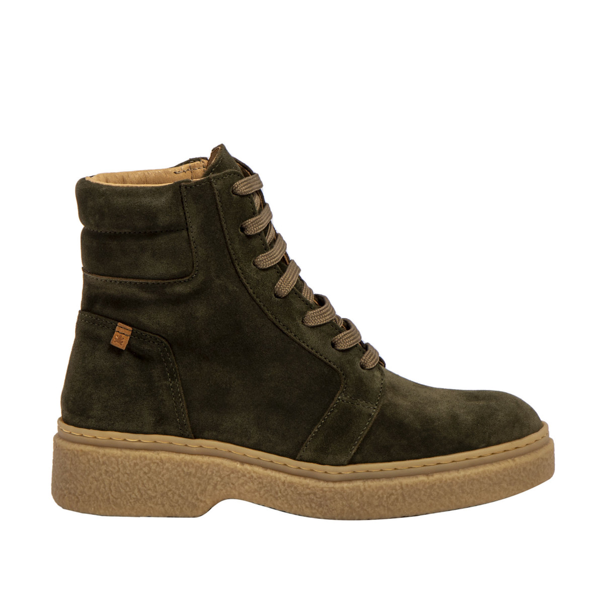 Bottines en daim type montagne - Vert - El naturalista