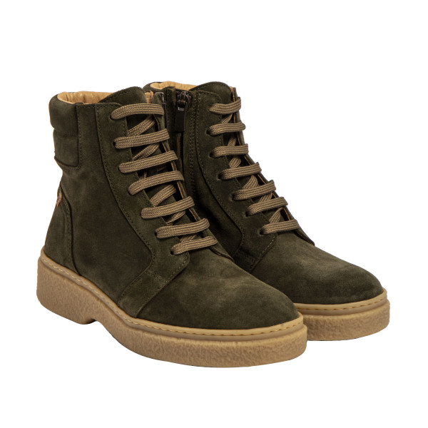 Bottines en daim type montagne - Vert - El naturalista