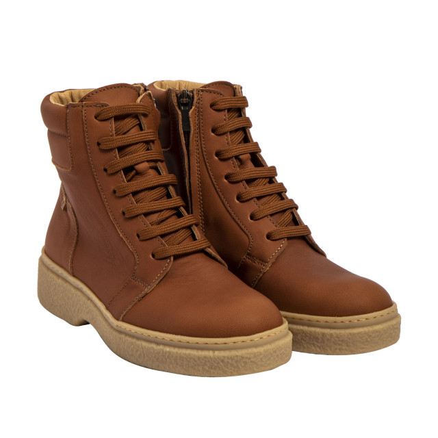 Bottines en cuir type montagne - Marron - El naturalista