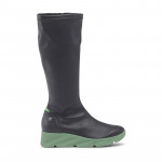 Bottes montantes compensées en cuir - Jose Saenz