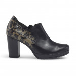 Bottines basses en cuir à talon haut - Jose Saenz