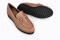 Mocassins compensés en cuir - Marron - Lince