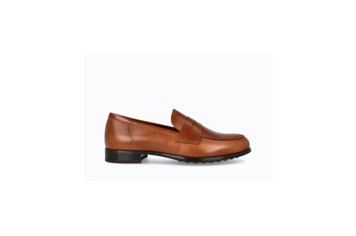 Mocassins en cuir - Marron - Lince