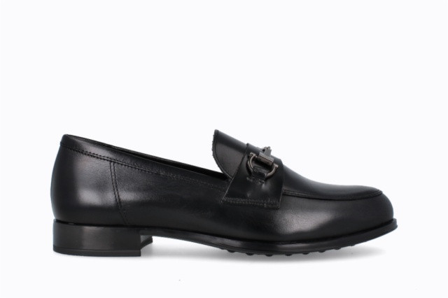 Mocassins en cuir mat - Noir - Lince