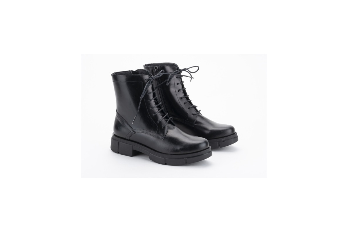 Bottines à lacets en cuir - Lince