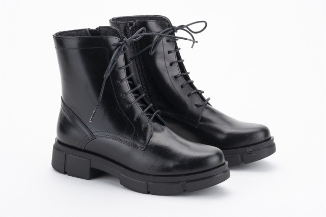 Bottines à lacets en cuir - Lince
