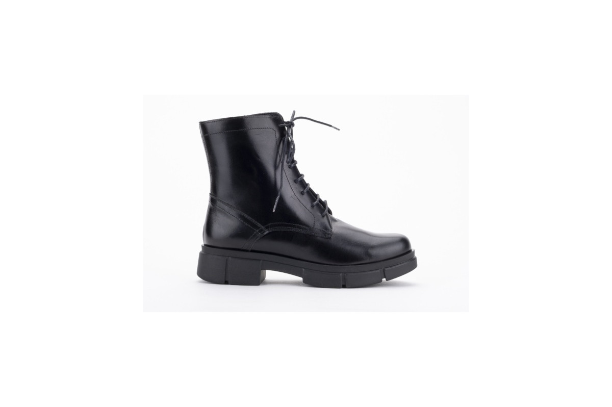 Bottines à lacets en cuir - Lince