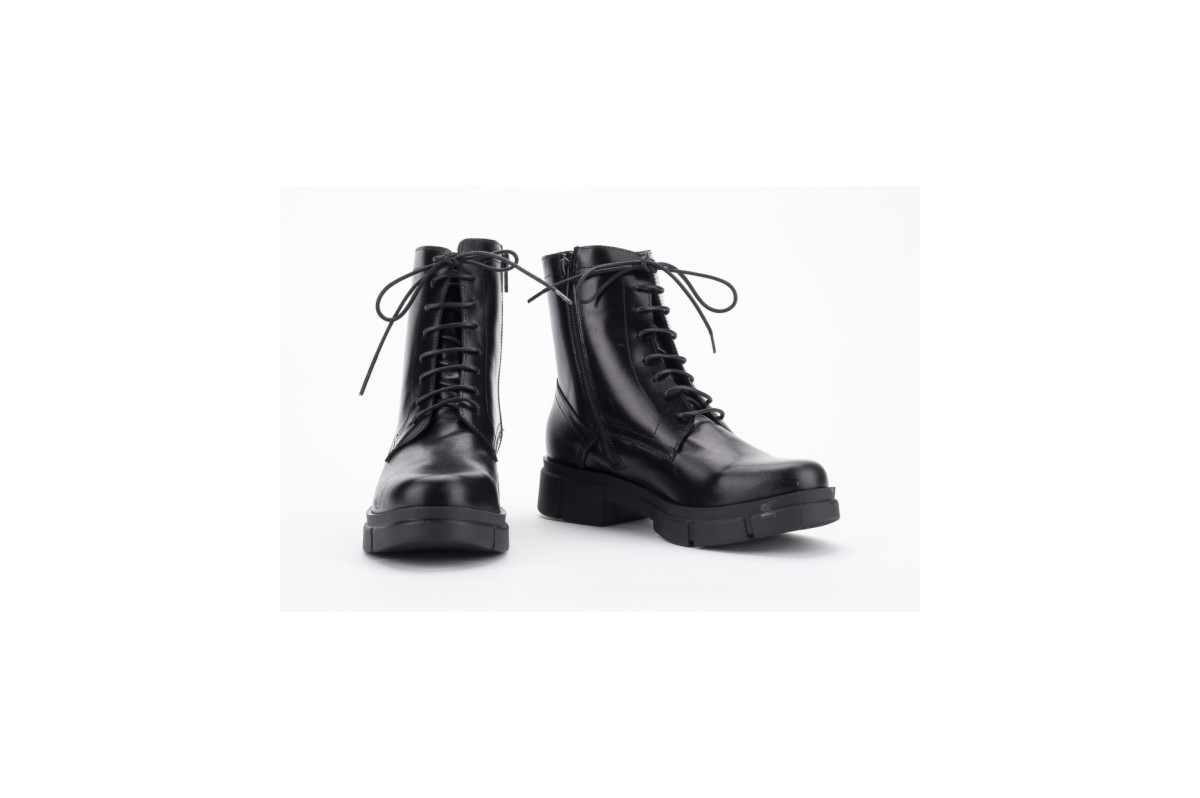 Bottines à lacets en cuir - Lince