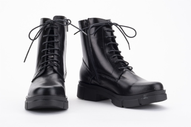 Bottines à lacets en cuir - Lince