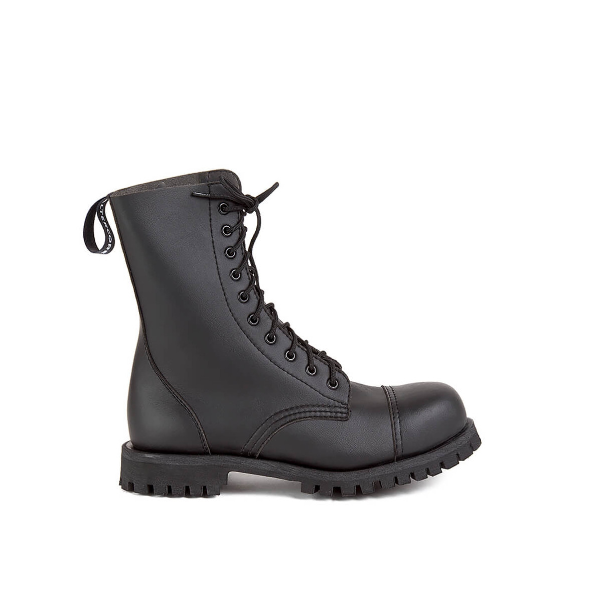 Bottines vegan à semelle crantée - Noir - Altercore