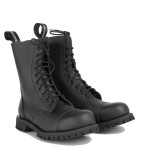 Bottines vegan à semelle crantée - Noir - Altercore