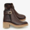Bottines à talon à boucle dorée - Marila