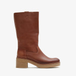 Bottes à talon en cuir - Marila