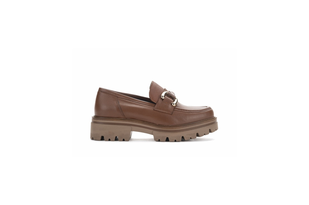 Mocassins plateforme en cuir - Lince