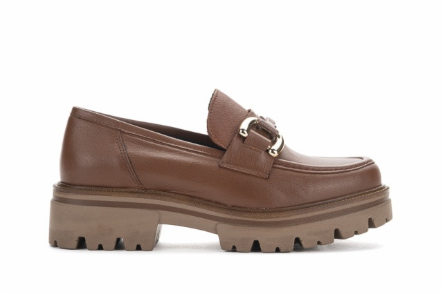 Mocassins plateforme en cuir - Lince