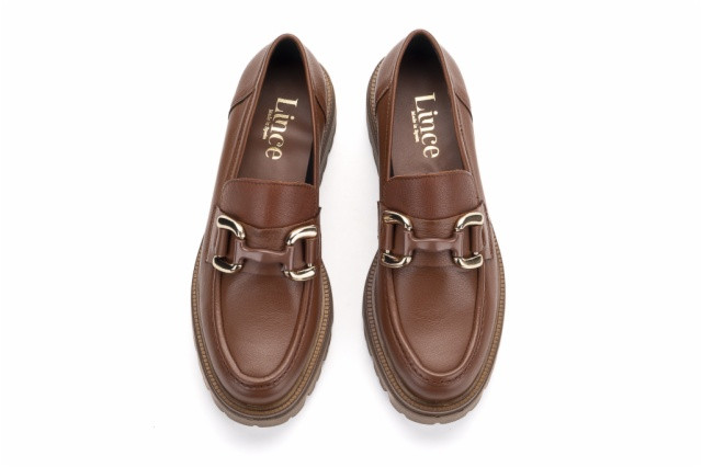 Mocassins plateforme en cuir - Lince