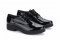 Derbies en cuir verni - Noir - Lince