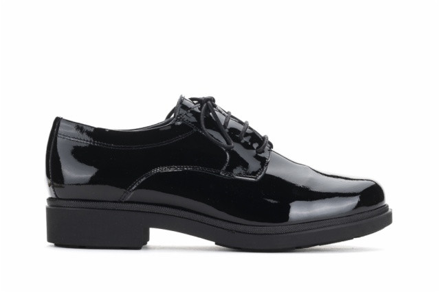 Derbies en cuir verni - Noir - Lince