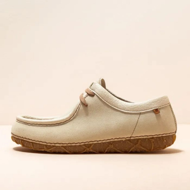 Chaussures confortables montantes en daim - Beige - El naturalista