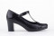 Chaussures à talon salomés en cuir - Noir - Lince