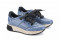 Baskets confortables en cuir effet croco - Bleu - Lince