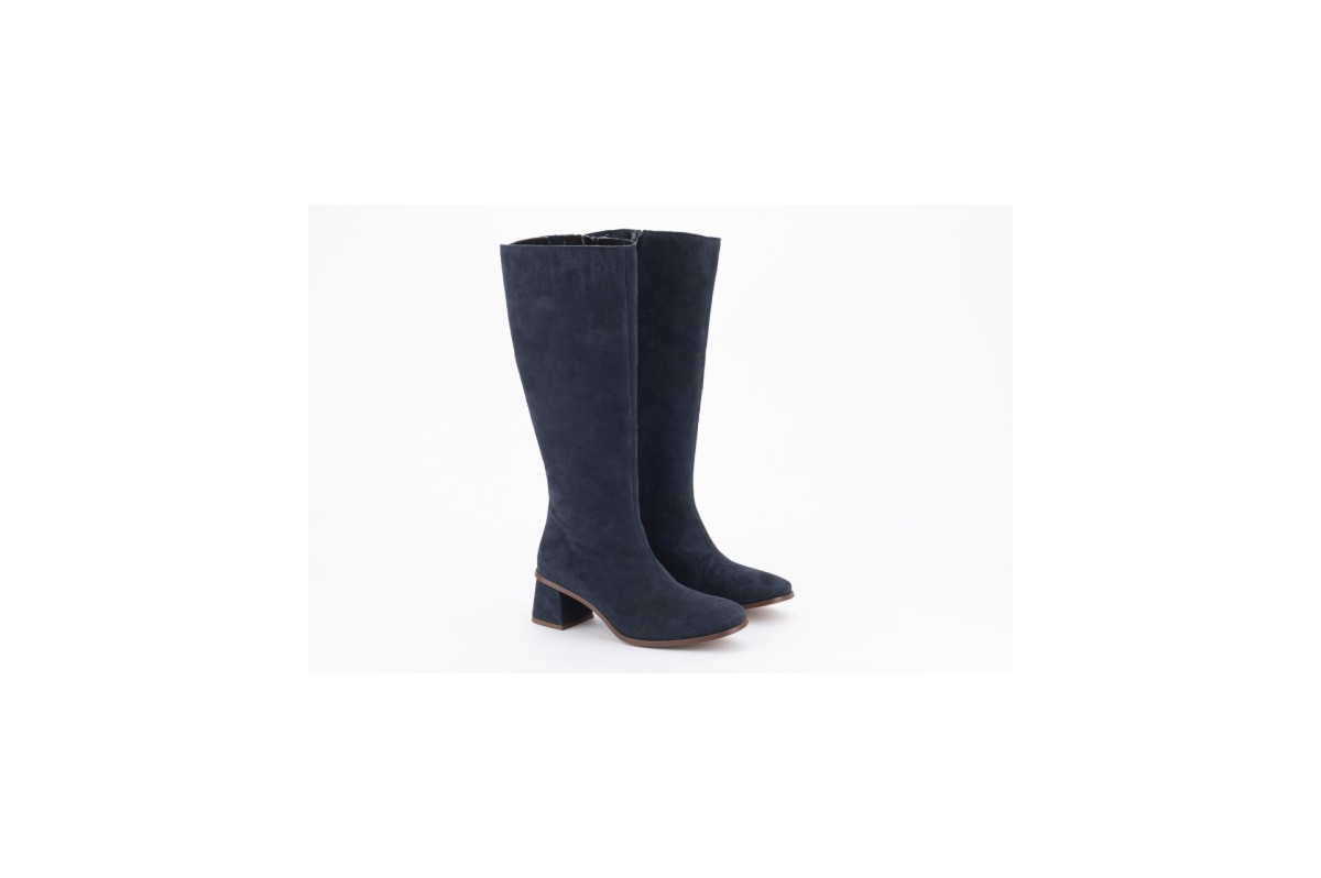 Bottes en daim - Bleu Foncé - Lince