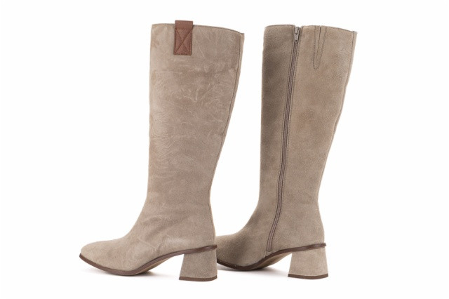 Bottes en daim - Taupe - Lince