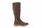 Bottes en daim à plateforme - Marron - Lince