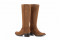 Bottes santiags en daim - Camel - Lince