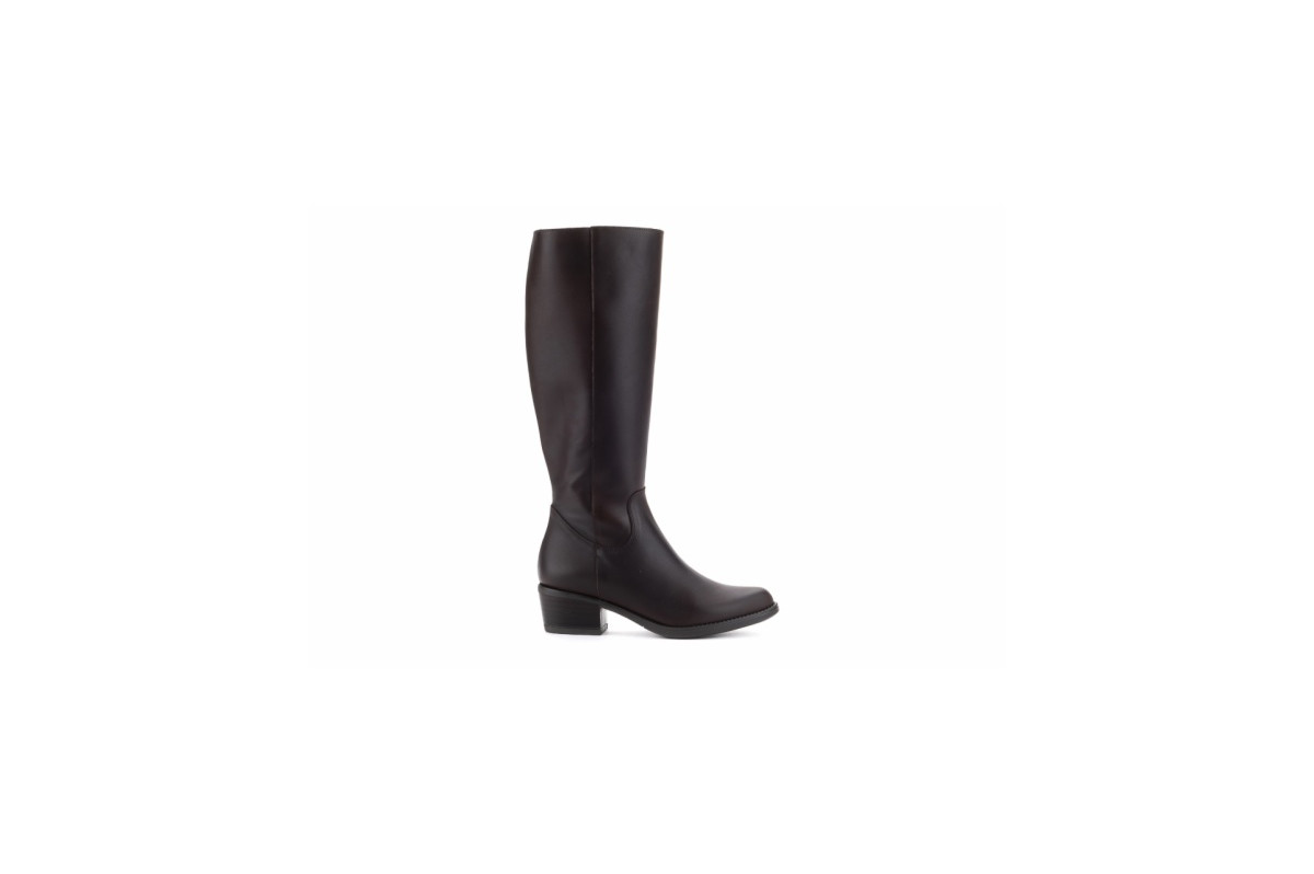 Bottes santiags en cuir - Noir - Lince